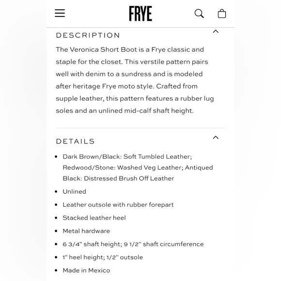 Frye Veronica Short Boots - Picture 15 of 15